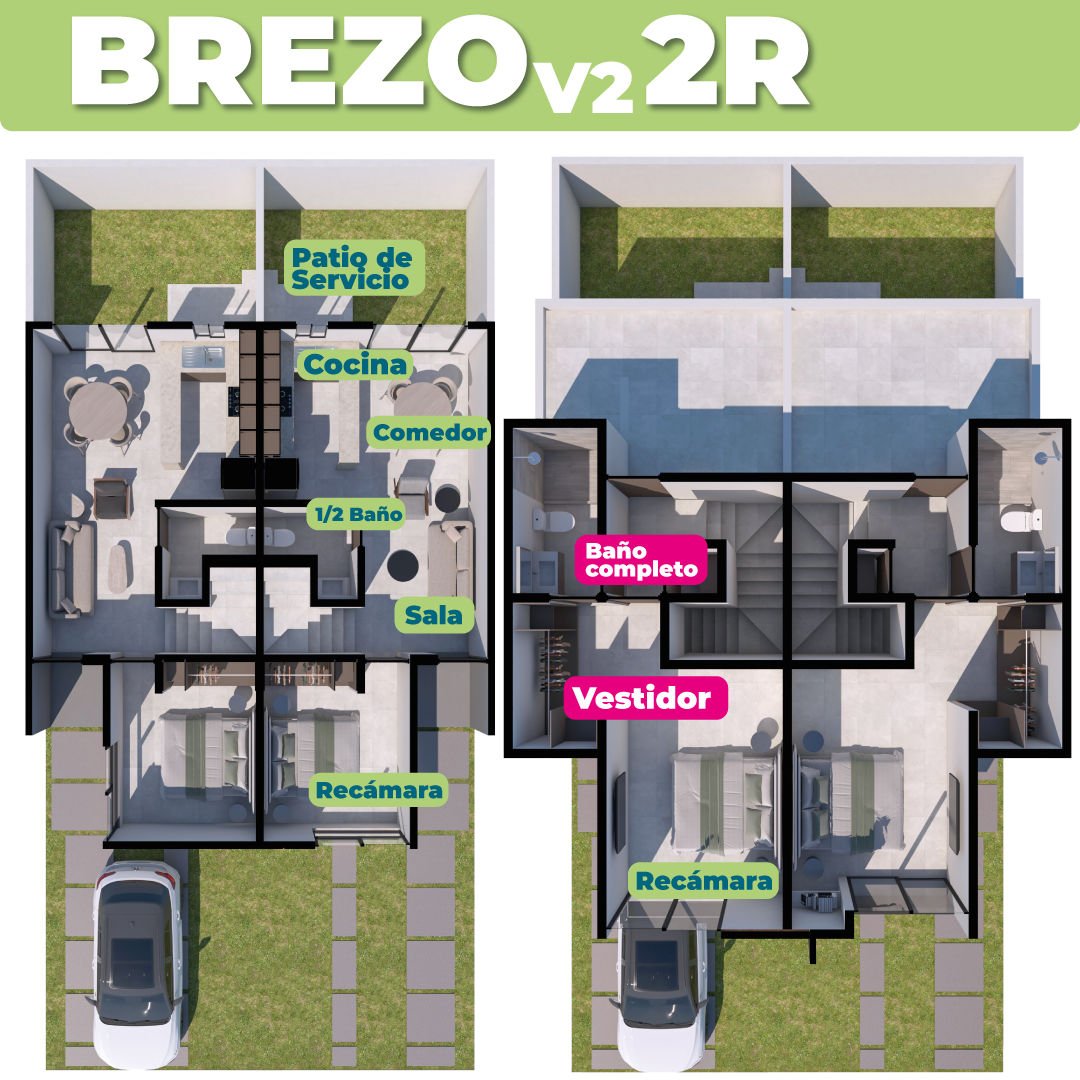 Casa 2 plantas